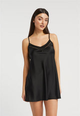 V-Neck Silk Chemise By Inej