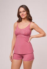 Bust Support Cami Short Set