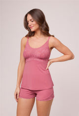 Bust Support Cami Short Set