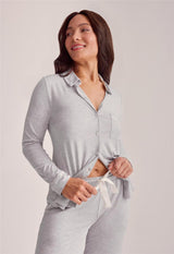 Button Down Pj Set