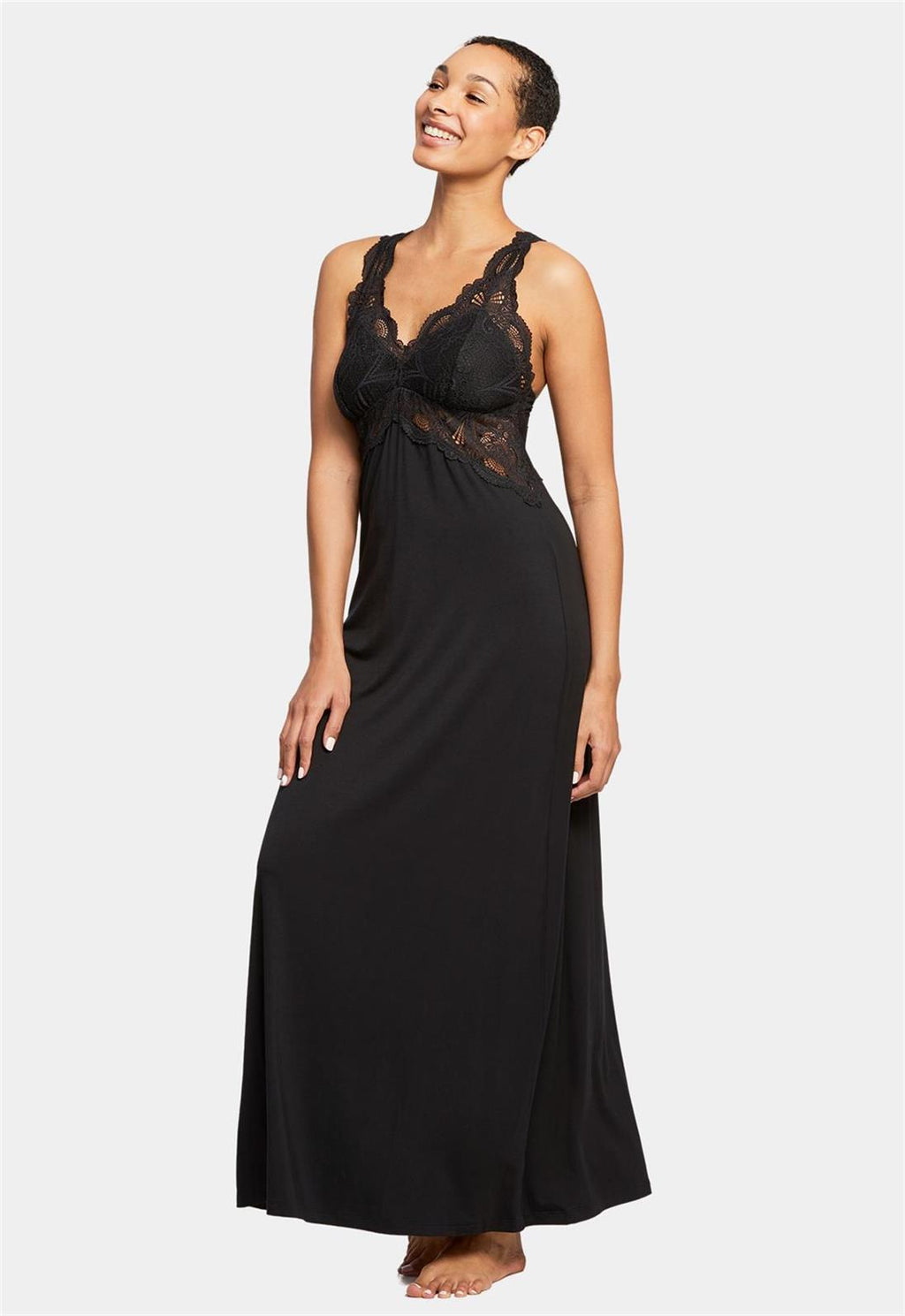 Belle Époque Lace T Back Gown