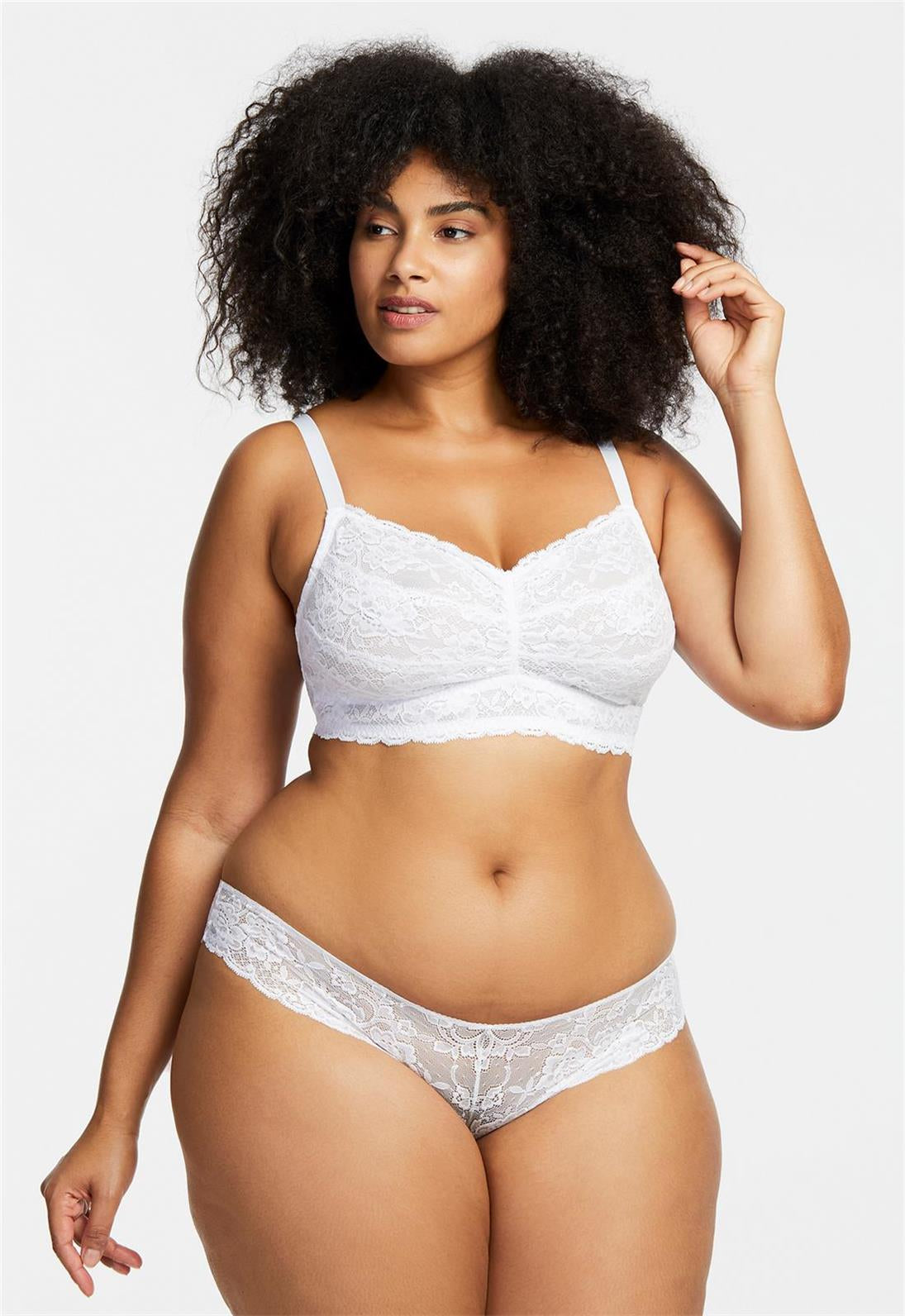 MONTELLE 9334 CUP-SIZED BREALETTE IN WHITE