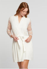 In Love Lace Sleeve Robe