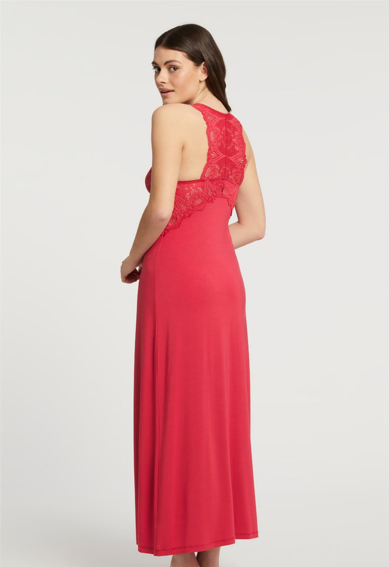 Lace T-Back Gown