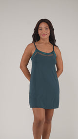 Tuxedo Slip Chemise