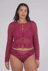 Vixen Mesh Top Set