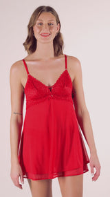 Lacy Babydoll Set