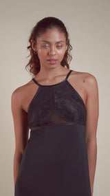 Parisian Nights High Neck Chemise