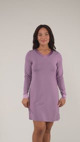 Modest Nightshirt with shelf bra